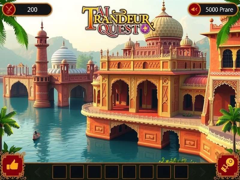 Taj Grandeur Quest Game Screenshot